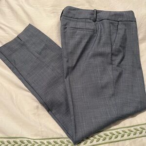 Talbots Spring Navy and White Hampshire Ankle Pants 8 NWOT